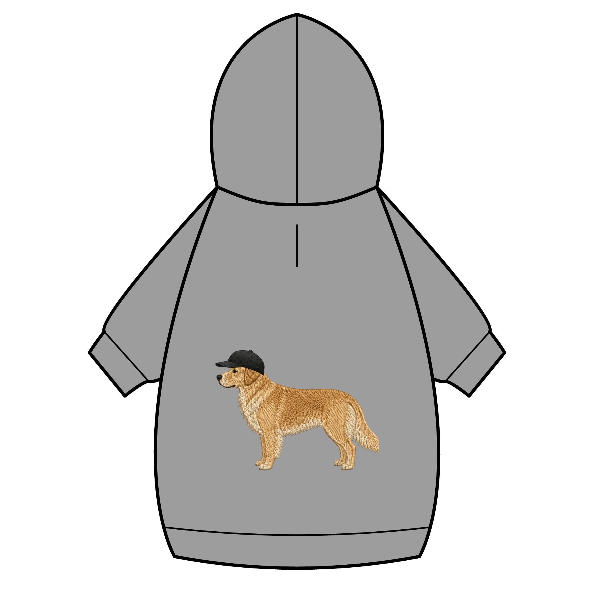Pet Hoodie — Cozy Collar-Hole Dog Sweatshirt