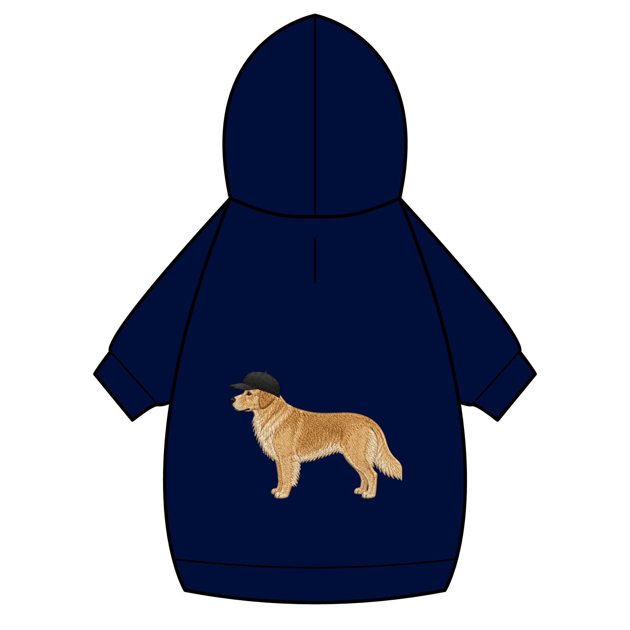 Pet Hoodie — Cozy Collar-Hole Dog Sweatshirt