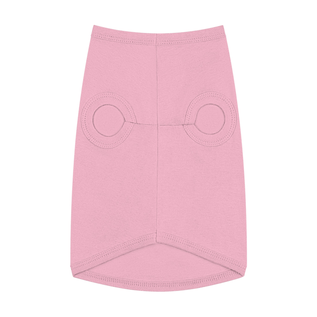 Pet Tank Top — Dog Shirt with Hat Graphic
