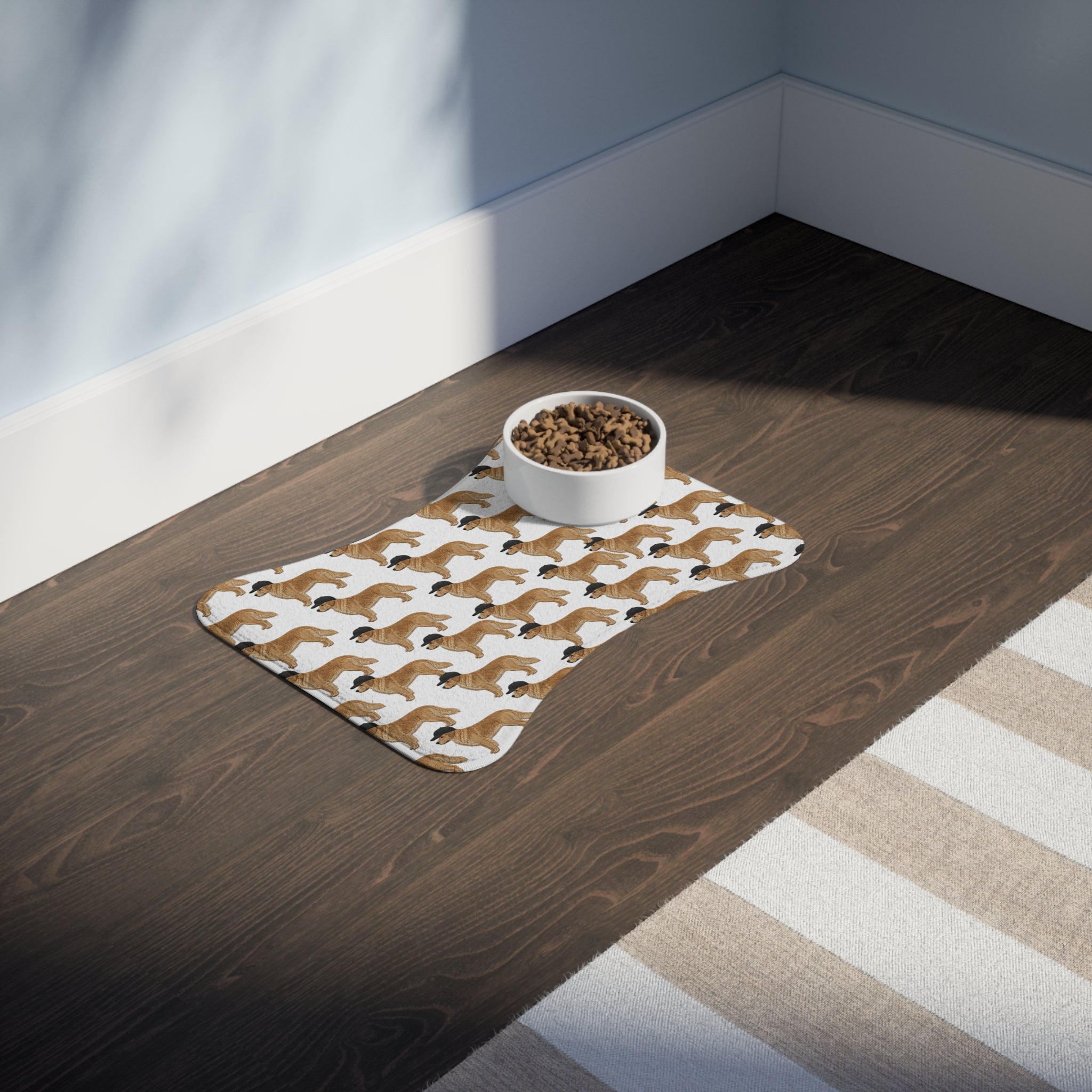 Dog Pattern Pet Feeding Mat