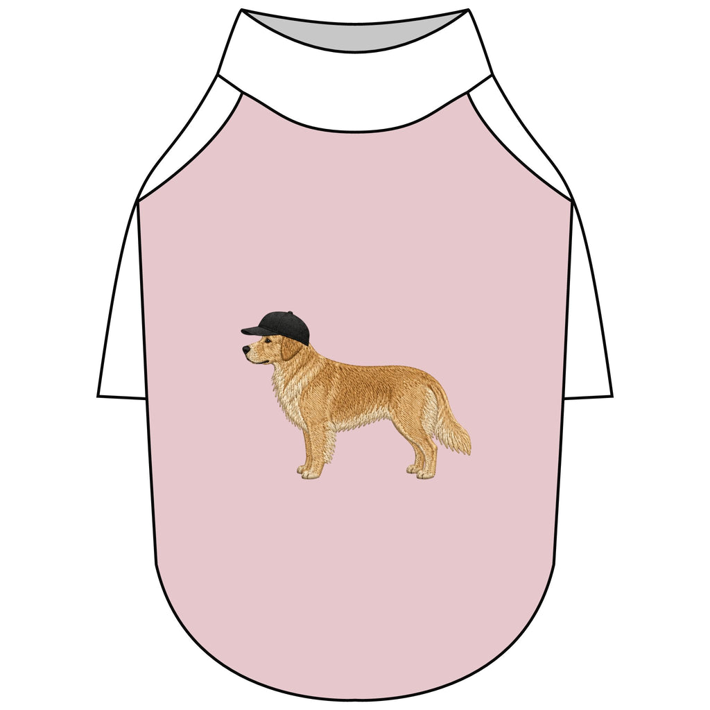 Baseball Cap Dog T-Shirt | Dog Clothes for Small & Large Breeds