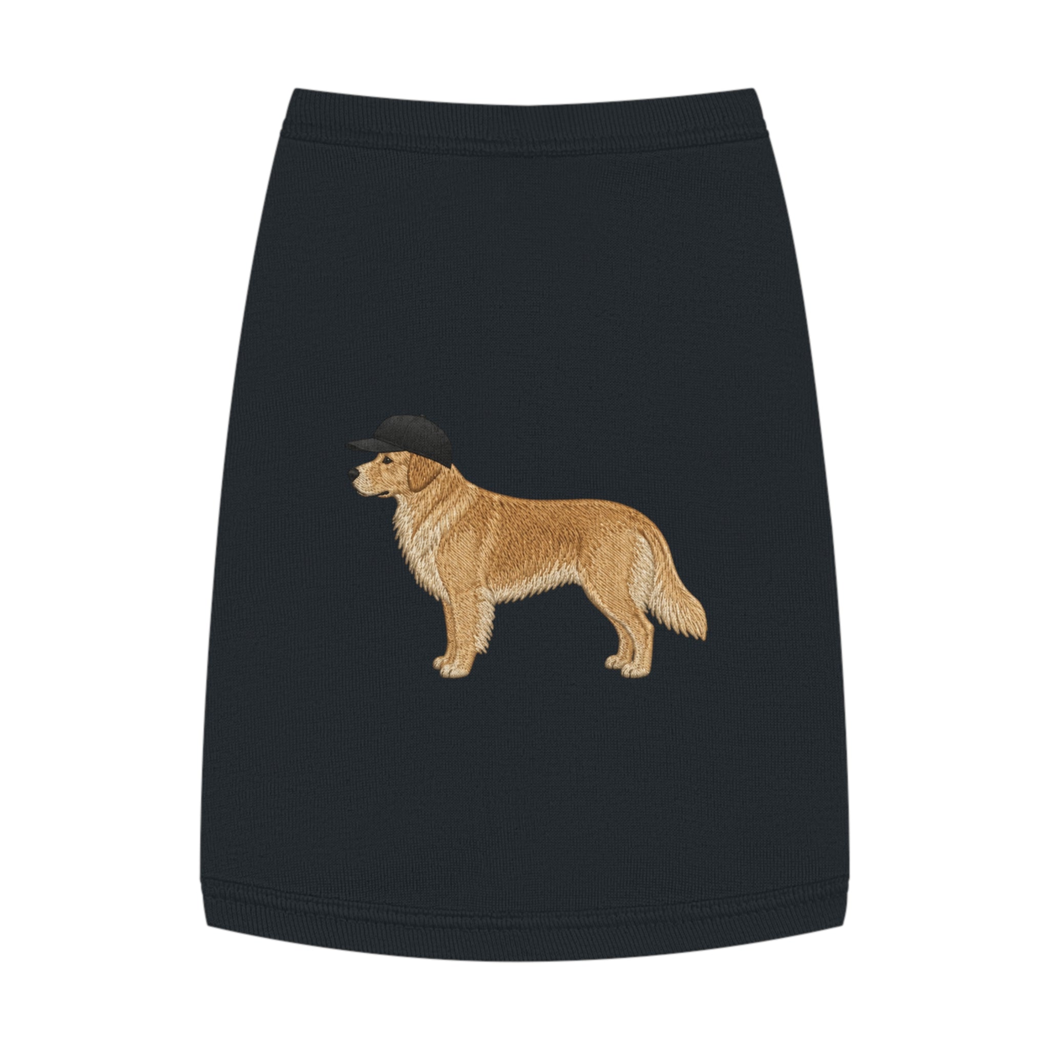 Pet Tank Top — Dog Shirt with Hat Graphic
