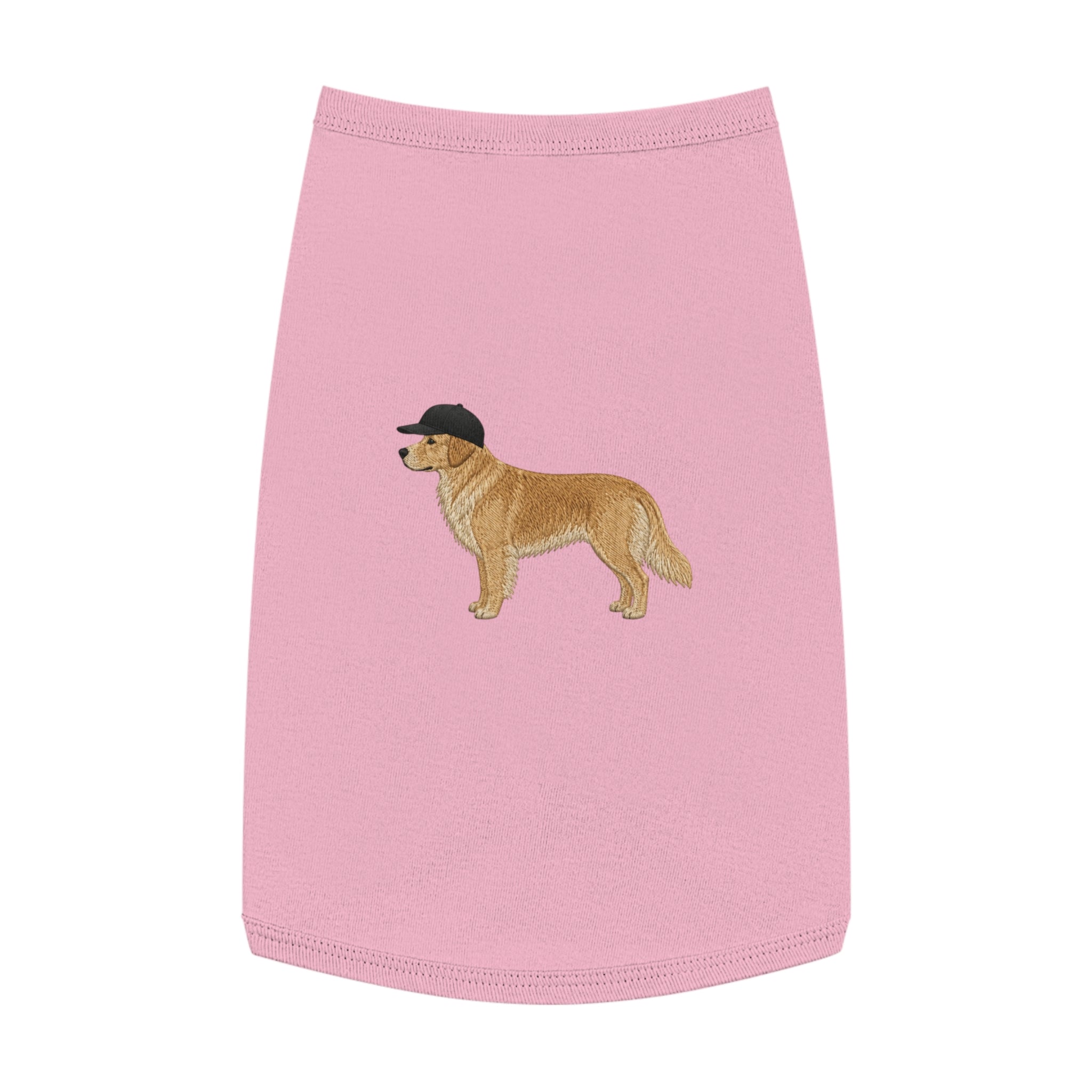 Pet Tank Top — Dog Shirt with Hat Graphic