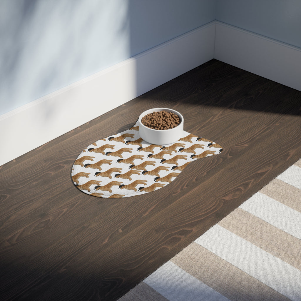 Dog Pattern Pet Feeding Mat