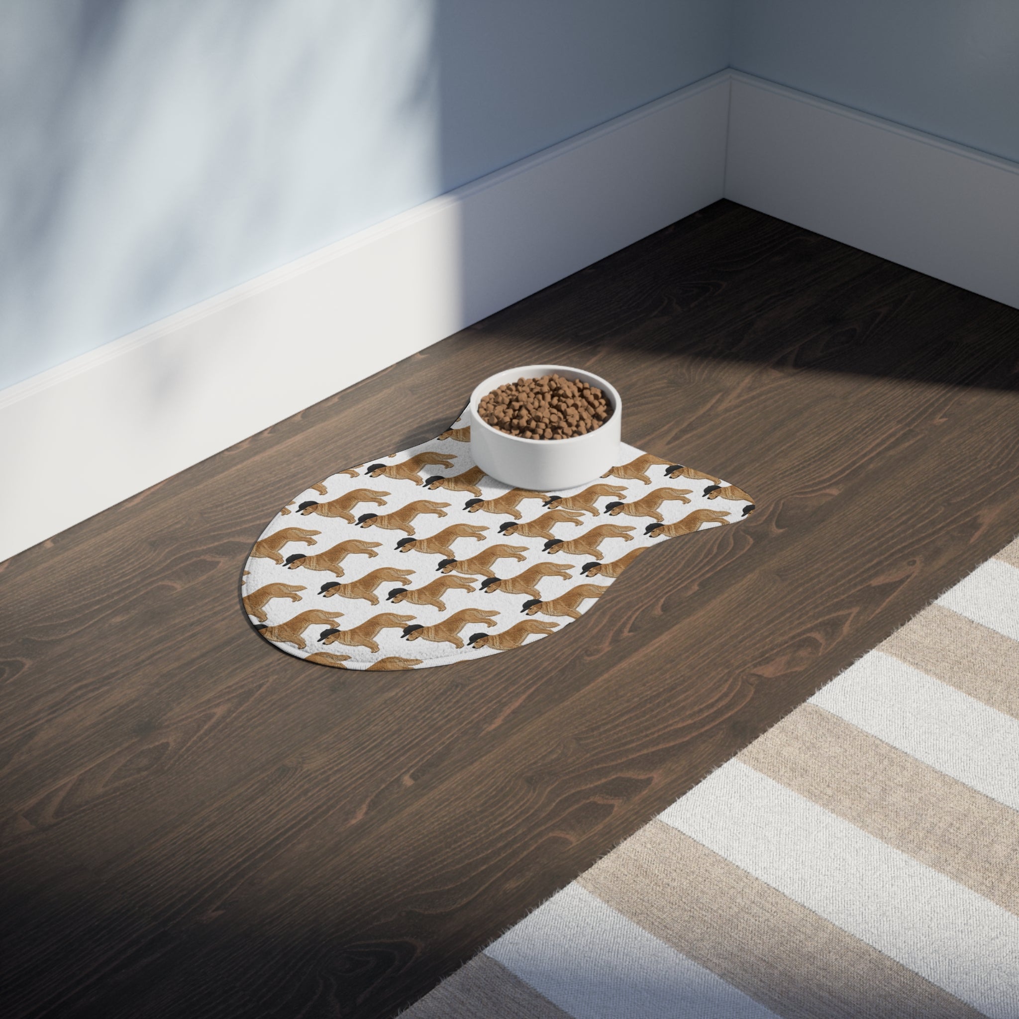 Dog Pattern Pet Feeding Mat