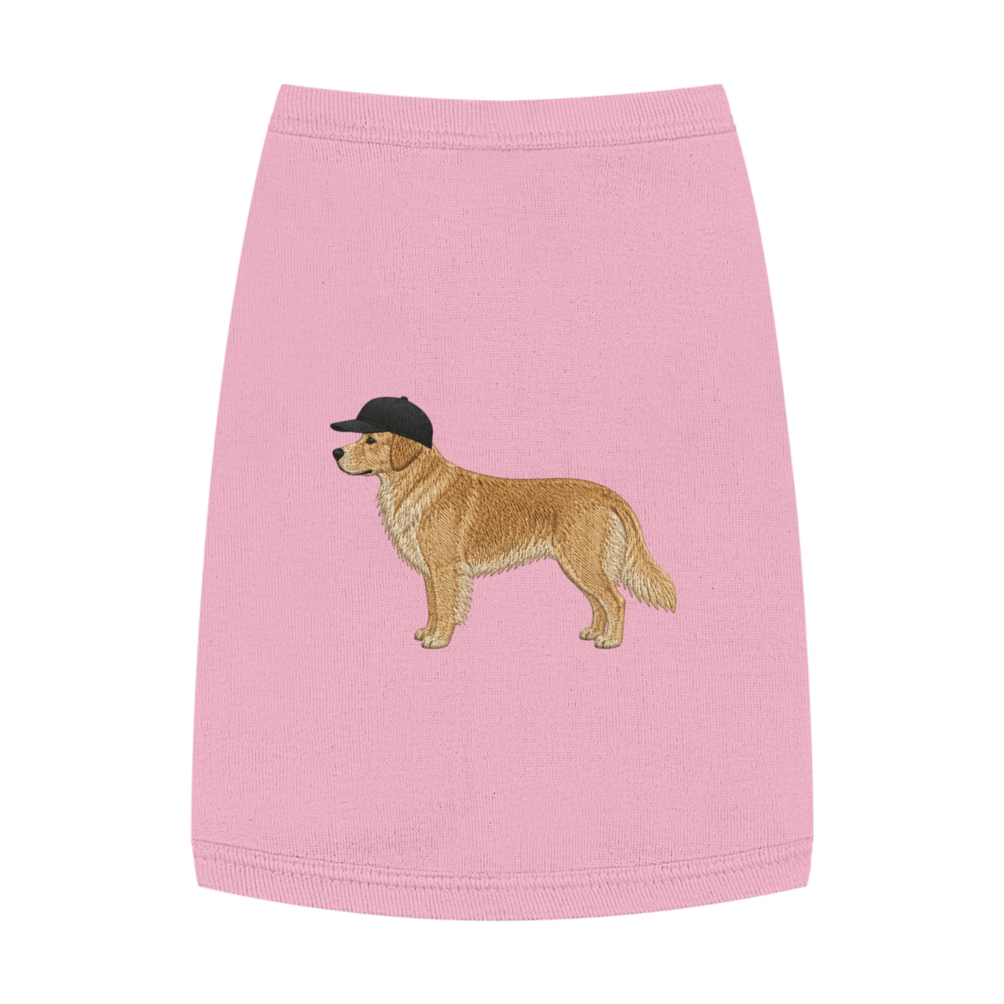 Pet Tank Top — Dog Shirt with Hat Graphic