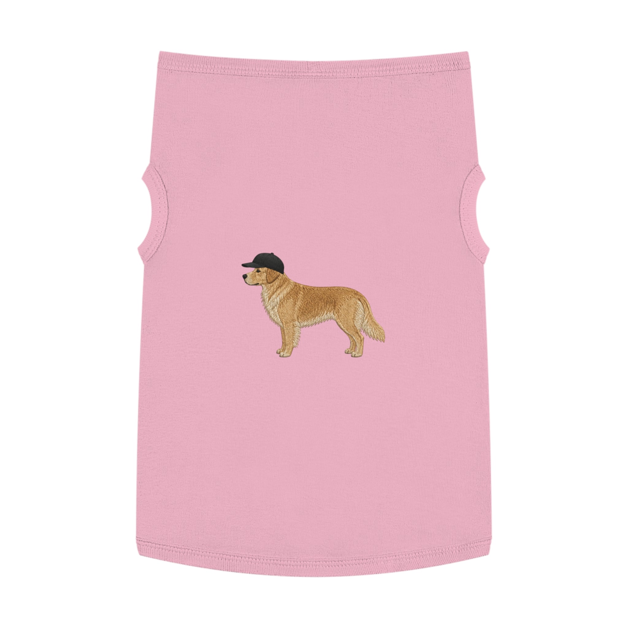 Pet Tank Top — Dog Shirt with Hat Graphic