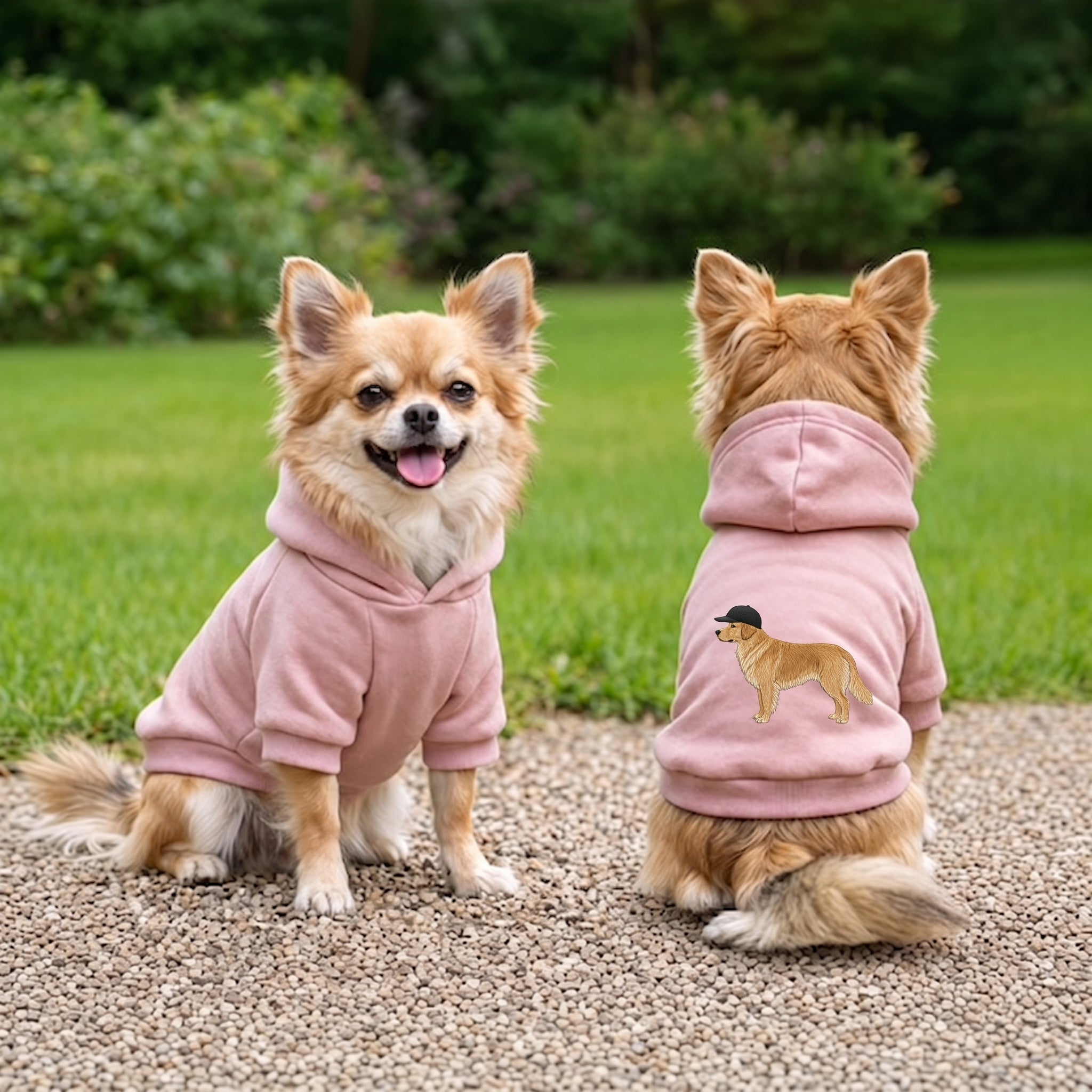Pet Hoodie — Cozy Collar-Hole Dog Sweatshirt