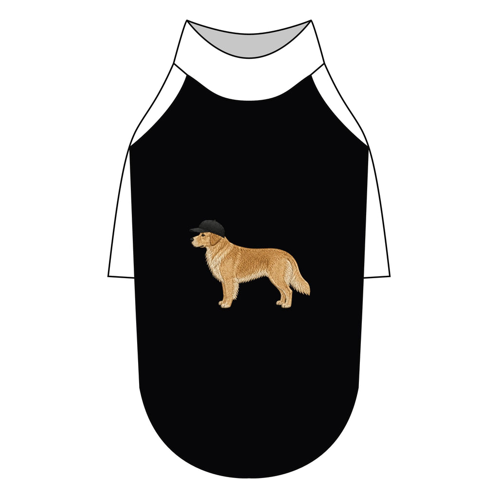 Baseball Cap Dog T-Shirt | Dog Clothes for Small & Large Breeds