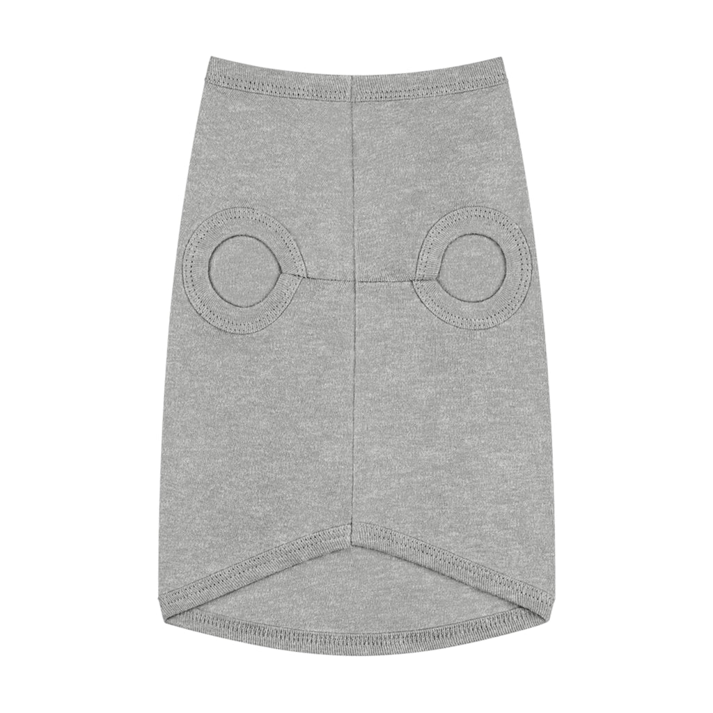 Pet Tank Top — Dog Shirt with Hat Graphic