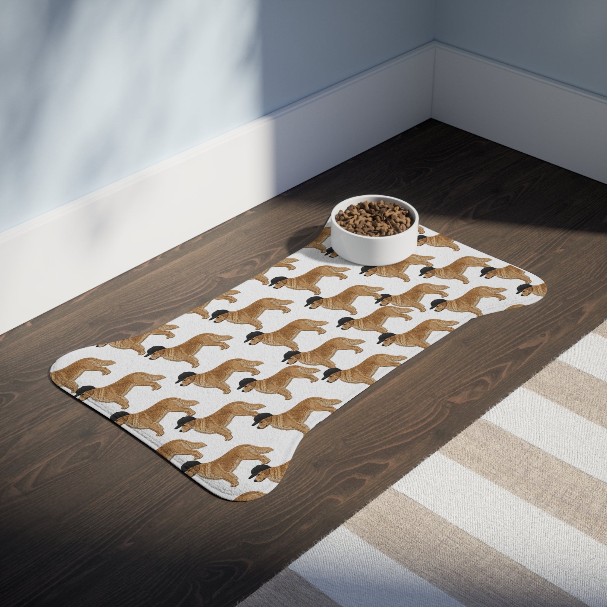 Dog Pattern Pet Feeding Mat