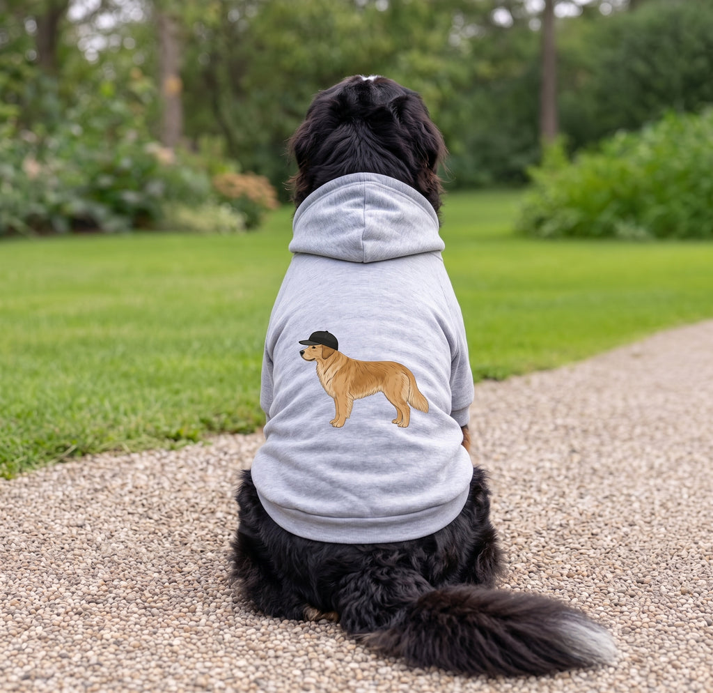 Pet Hoodie — Cozy Collar-Hole Dog Sweatshirt