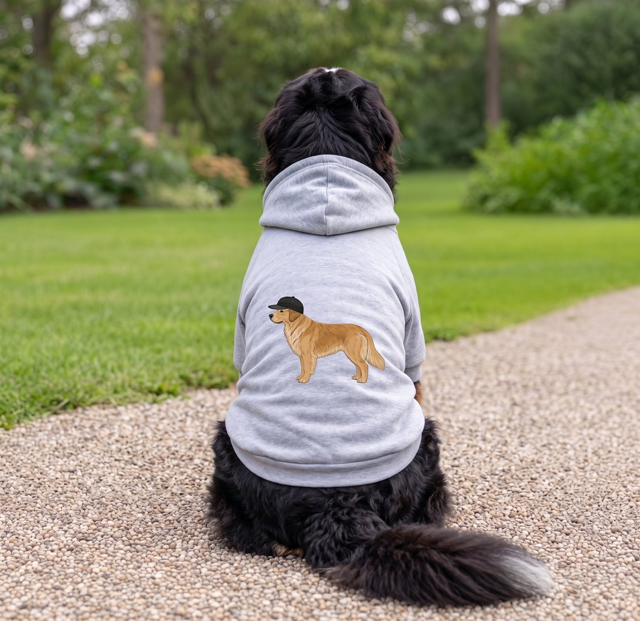 Pet Hoodie — Cozy Collar-Hole Dog Sweatshirt
